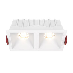 Встраиваемый светильник Maytoni Technical Alfa LED DL043-02-10W3K-SQ-W