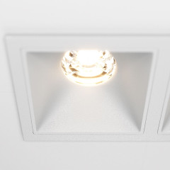 Встраиваемый светильник Maytoni Technical Alfa LED DL043-02-10W3K-SQ-W