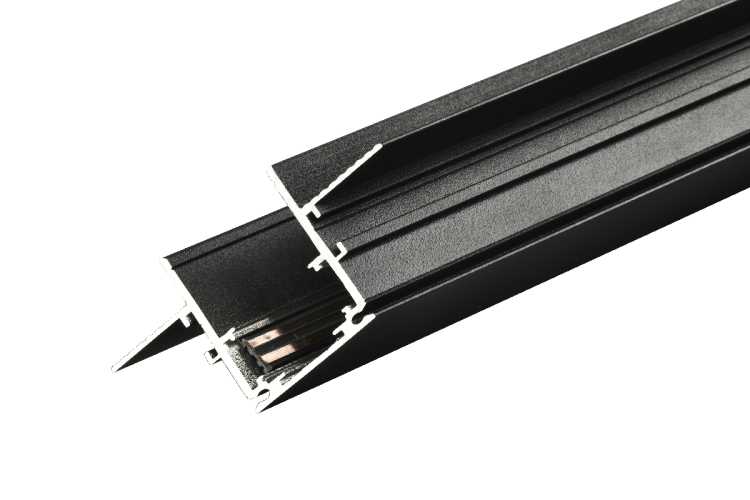 Шинопровод магнитный встраиваемый iLedex Vision 4822-65/48-1000-BK