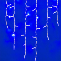 Уличная светодиодная гирлянда (UL-00002330) Uniel бахрома 230V синий ULD-B3010-200/TWK Blue IP67