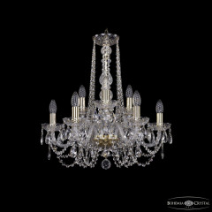 Подвесная люстра Bohemia Ivele Crystal 1402/6+3/195/h-58 G