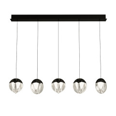Подвесной светильник MD24001033-5B black/clear
