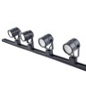 Трековый однофазный светильник (2 шт.) Volpe UBL-Q321 GU10/K BLACK SET41 UL-00010706