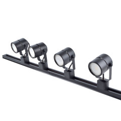 Трековый однофазный светильник (2 шт.) Volpe UBL-Q321 GU10/K BLACK SET41 UL-00010706