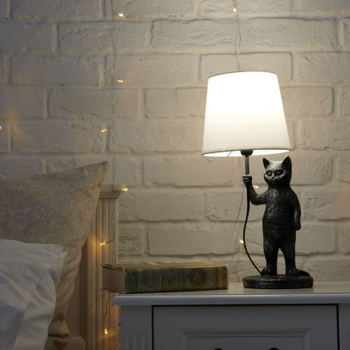 Настольная лампа Uniel UML-B465 E14 SILVER UL-00011383