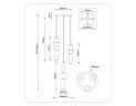 Подвесной светильник Ambrella Light High Light Modern LH11026