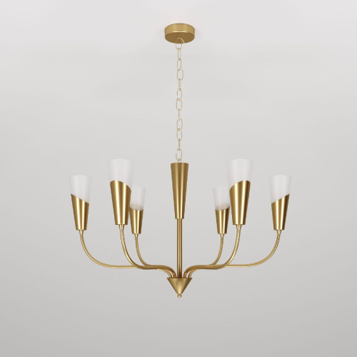 Подвесная люстра Eurosvet 60167/6 латунь Smart a068279