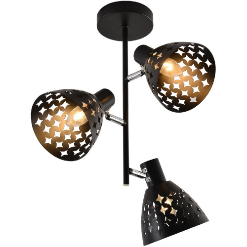 Спот Reluce 01554-3.3-03B BK+CR