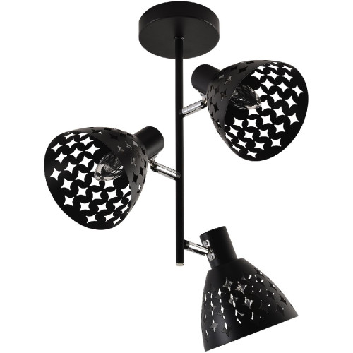 Спот Reluce 01554-3.3-03B BK+CR