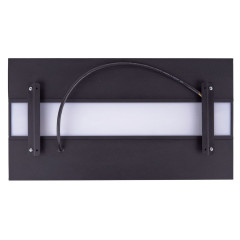 Светодиодная панель Uniel UL-00012591 ULO-K16B 2x16W/4000K/L50 5W/3000K IP44 BLACK
