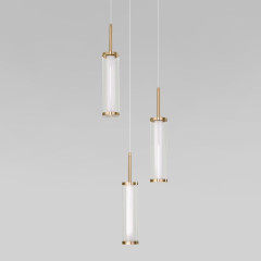 Подвесной светильник Eurosvet Stark 50386/3 LED латунь a067954