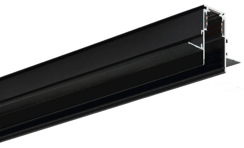 Шинопровод магнитный встраиваемый iLedex Vision 4822-65/48-2000-BK