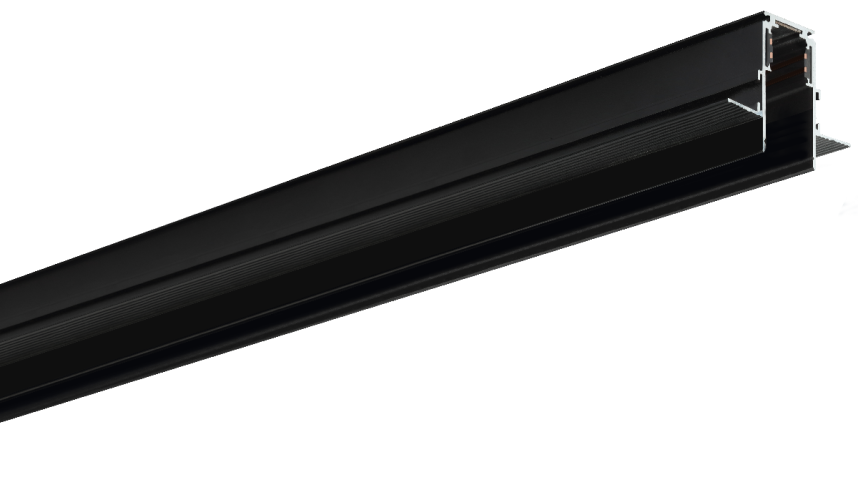 Шинопровод магнитный встраиваемый iLedex Vision 4822-65/48-2000-BK