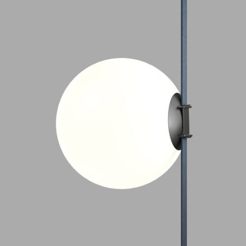 Трековый однофазный светильник Denkirs Belty Orb DK5554-BK