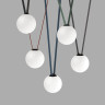 Трековый однофазный светильник Denkirs Belty Orb DK5554-BK