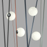 Трековый однофазный светильник Denkirs Belty Orb DK5554-BK