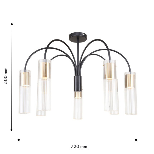 Люстра на штанге F-Promo Kors 4740-7C