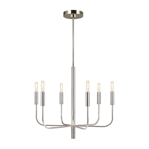 Люстра на штанге Feiss Brianna FE-BRIANNA6-PN