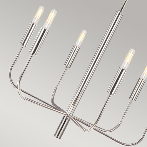 Люстра на штанге Feiss Brianna FE-BRIANNA6-PN