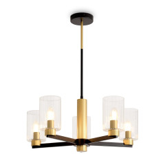 Люстра на штанге Freya Ombre FR2051CL-05BBS