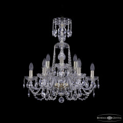 Подвесная люстра Bohemia Ivele Crystal 1402/6+3/195/XL-64 G
