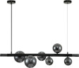 Подвесная люстра Indigo Canto 11026/8PL Black V000240