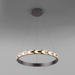 Подвесной светодиодный светильник Eurosvet Chain 90164/1 сатин-никель