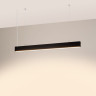 Линейный подвесной светильник Arlight SP-LINE-HANG-3567-L960-32W Warm3000 (BK, 120 deg, 230V) 056355