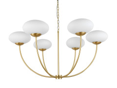 Подвесная люстра Newport 3916/С brass М0071163