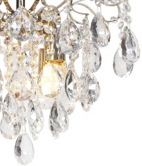 Люстра на штанге Escada Crown 682/4PL Gold