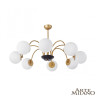 Люстра на штанге Arte Milano Napoli 312066/D940/8 BS/BK