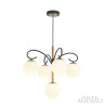 Подвесная люстра Arte Milano Neapolis 273808/4+1 BK/GD