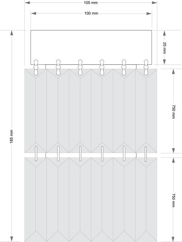 Потолочный светильник Kutek Ellini ELL-OCZ-1(N)105/II