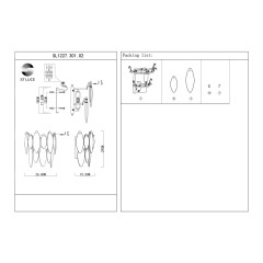 Настенный светильник ST Luce Ancona SL1227.301.02