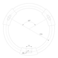 Потолочный светильник Arlight SP-Rondo-R600-60W Day4000 034821