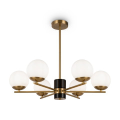 Люстра на штанге Freya Marble FR5230PL-06BS