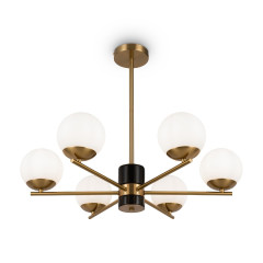 Люстра на штанге Freya Marble FR5230PL-06BS
