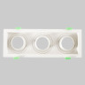Встраиваемый светильник Crystal Lux CLT 069C3 WH