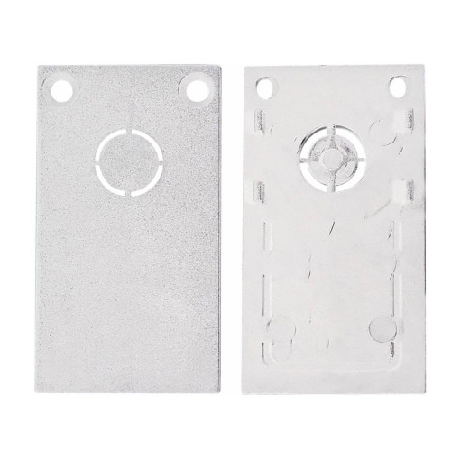 Комплект заглушек торцевых для накладного шинопровода iLedex Vision END CAP 4822-025-WH (2 шт)