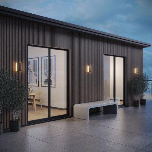 Уличный настенный светильник Novotech Street Strait 359590