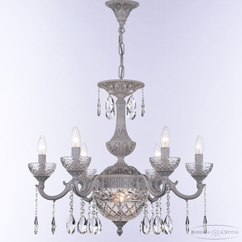 Подвесная люстра Bohemia Ivele Crystal AL78101P/6/175 A WMN P Clear/M-1F