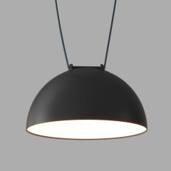 Трековый однофазный светильник Denkirs Belty flow DK5660-BK