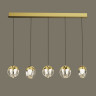 Подвесной светильник MD24001033-5B gold/clear