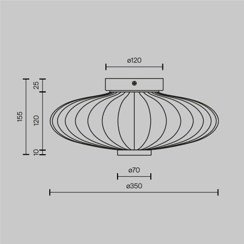 Настенный светильник Maytoni Amulet MOD555WL-L8CH4K