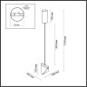 Подвесной светильник Odeon Light Ray 6677/5L