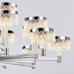 Подвесная люстра Delight Collection MD21020075 MD21020075-20A chrome