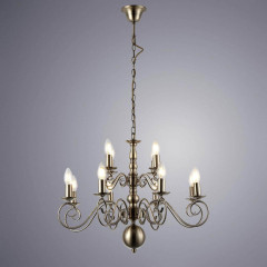 Подвесная люстра Arte Lamp A1129LM-12AB