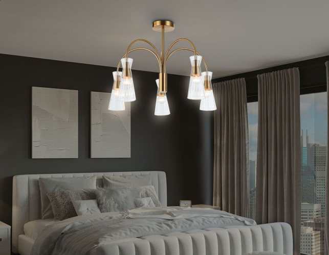 Люстра на штанге Ambrella Light High Light Modern LH55701