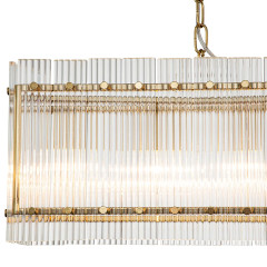 Подвесная люстра Indigo Venera 12024/6PL Brass V000305