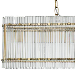 Подвесная люстра Indigo Venera 12024/6PL Brass V000305